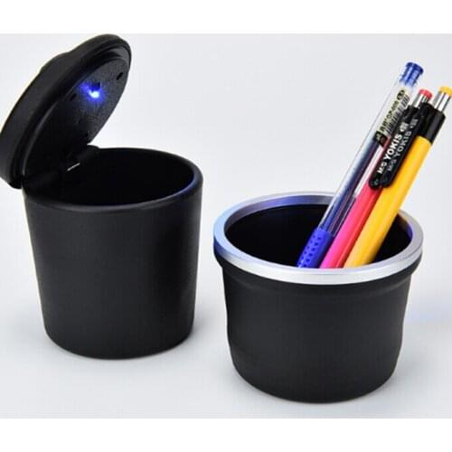 Car Led Ash Tray Ashtray Storage Cup For Citroen Picasso C1 C2 C3 C4 C4L C5 DS3 DS4 DS5 DS6 C-Quatre C-Triomphe Accessories