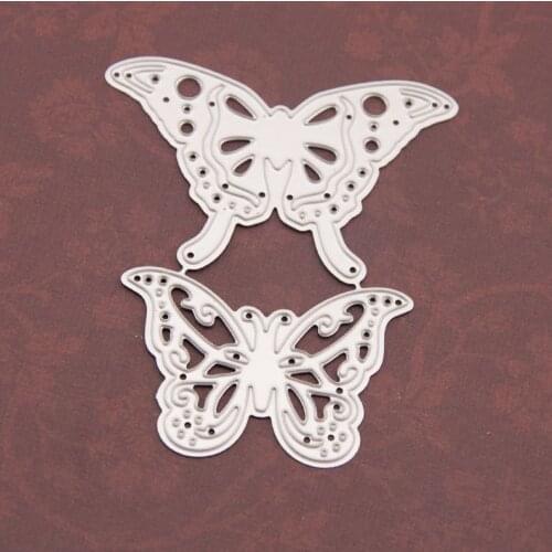 Butterfly Metal Cutting Dies Scrapbooking Craft Mold Cut Die Stencil Handmade Paper Card Make Template Embossing 2021 New