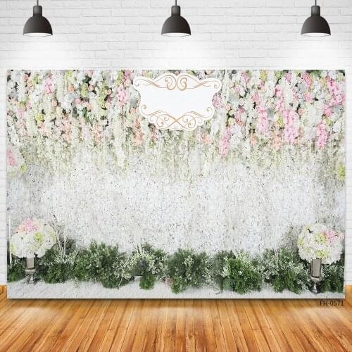 Flower Floral Blossom Background For Wedding Portrait Newborn Lovers Photography Photographic Backdrops Photo Studio Photocall