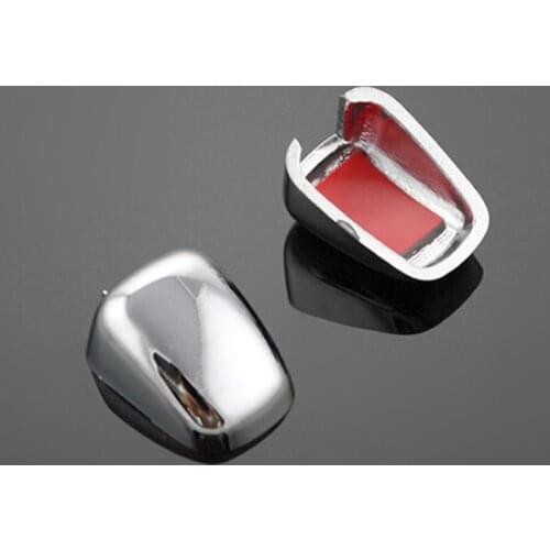Windshield Shell Adhesive Wiper Water Spray Nozzle Covers Car Chrome Trim Fit For Jeep Grand Cherokee 2011-2016 Car Accessories