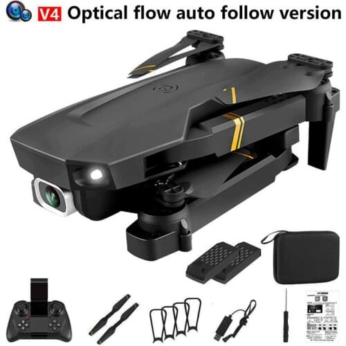 V4 RC Drone 4K FPV Wifi Dual Camera Remote Control Quadcopter 6 Axis Professional Real Time Transmission Dron Helicopter Toys