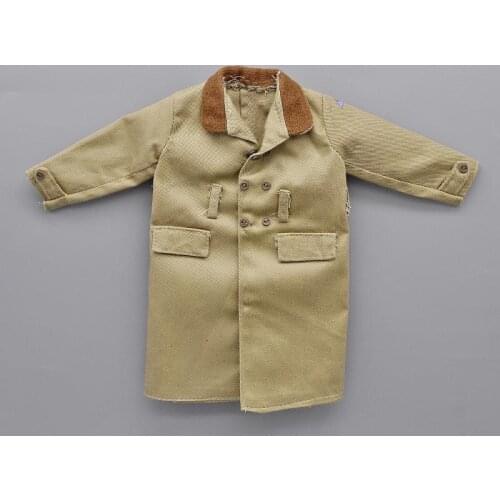 Hot Sales 1/6th Model WWII Series Germany Soldier Doll Long Coat Cloak For Mostly 12 inch Doll Action Collectable