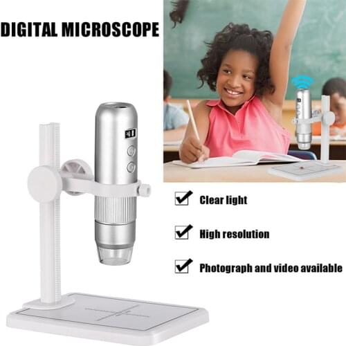MS5 MS4 Wifi Video Electronic Microscope With 8 LED 1080P 1000X 37DB HD Digital Microscope For Android IOS PC Magnifying Glass