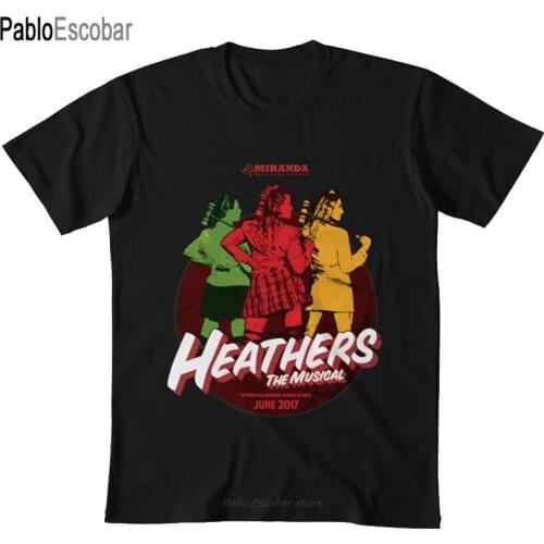 Heathers The Musical MMS T shirt heathers musical miranda shubuzhi male cotton t-shirt fashion men tee-shirt 4XL 5XL plus size