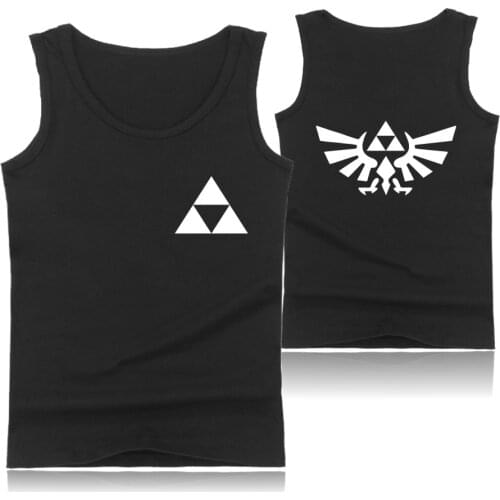 The Legend of Zelda mens tank tops shirt hip hop summer gym vest fashion bodybuilding tank top men singlet fitness clothing