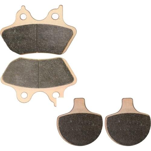 Brake Pad Set fit for HARLEY Street FXSTS 1450 Springer Softtail 2000 2001 2002 2003 2004 Front Rear