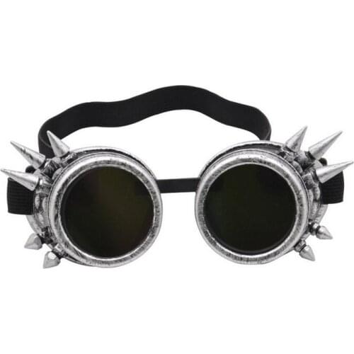 Orange steampunk retro glasses outdoor sports gothic glasses decoration windshield goggles sunglasses