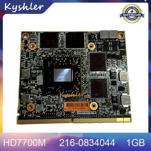 Original HD7700 HD7700M GDDR5 1GB 216-0834044 Video Graphics Card With X-Bracket For HP EliteBook 8570W 8770W 100% Test