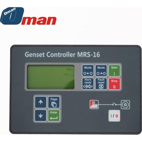 MRS16 MRS10 Diesel generator set control panel, compatible with the original