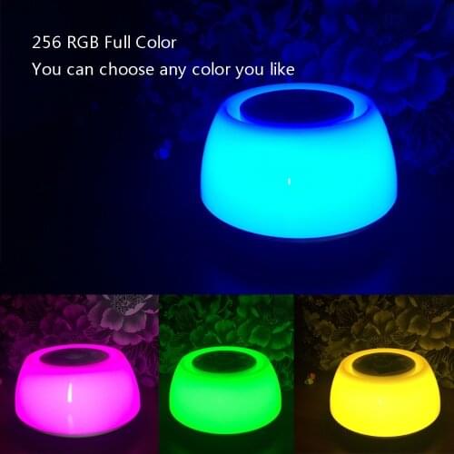 Sleep Aid Wake Up Touch Control lighting USB Charger Sunrise Alarm Clock colors Changing Simulation Heavy Sleepers Nightlight