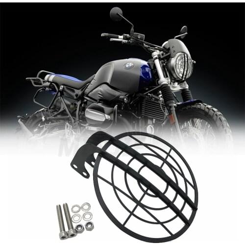 For BMW R NINE T NINET R9T R 9 T Racer Pure Urban scrambler Motorcycle Grille Headlight Protection Stainless Steel /Grille mesh