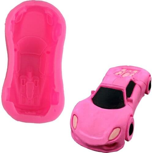 Sports Car Car Modeling Silicone Mold Baking Decoration Fondant Decoration Cake Tool Chocolate Mold Ice Tray Ice Maker