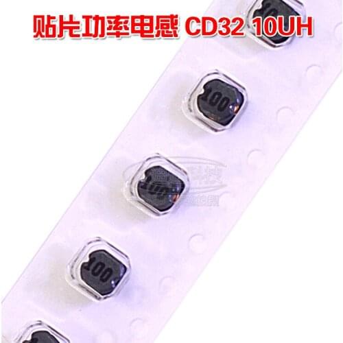 SMD Inductors CD32 10UH Screen Printing 100 Wrap Power Inductors Size: 3.5*3.2mm
