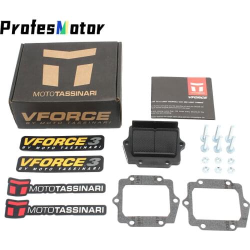 Motorcycle carbon fiber intake valve reed valve set v-force 3 for Kawasaki 125cc 250cc 250cc KX kdx Kmx 125 zx150 / kr150