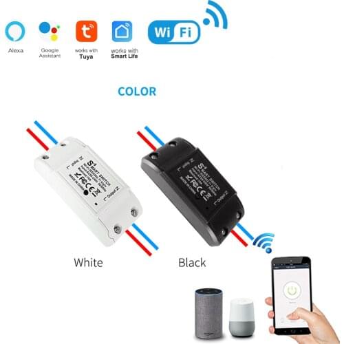 WiFi Smart Light Switch Universal Breaker Wireless Remote Control For Smart Home Work with Alexa Google Home
