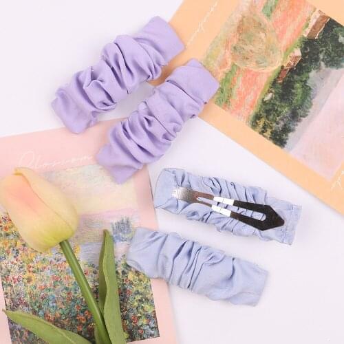 6.3*2.6 CM Fashion Korean Candy Color Geometric BB Clips Cute Princess Bangs Hairpin Kids Accessories DIY Hairstyle Design Tools