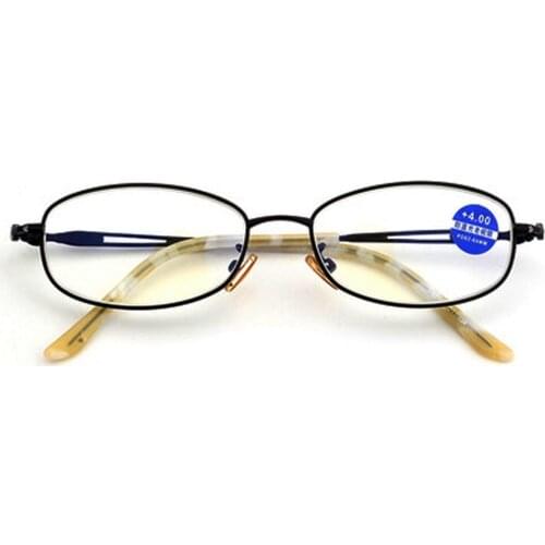 Fashion Super Elastic Memory Titanium Spectacle Frame Anti Blu Light Ultralight Reading Glasses Ladies Women+1.0 +1.5 +2.0 +2.5