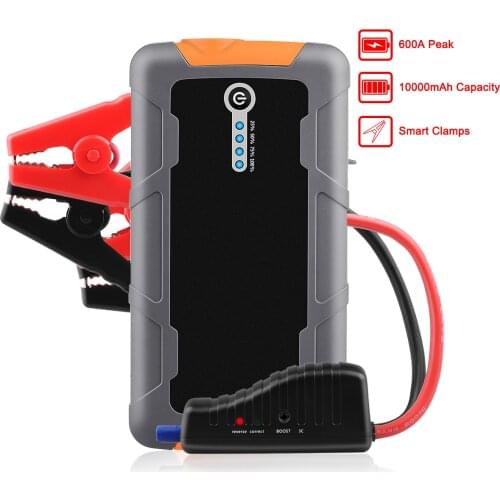 10000mAh Car Jump Starter Vehicle Emergency Battery Auto External Battery Car Starter Power Bank
