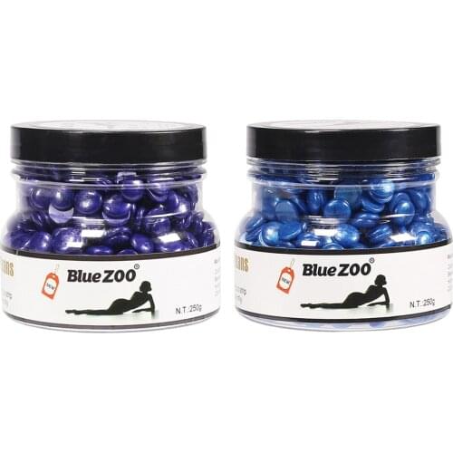 2 Pieces 250g Hair Removal Wax Beans, Hair Removal Wax Hard Wax Beans For Home Legs, Arms Face Hair Removal For Women Men