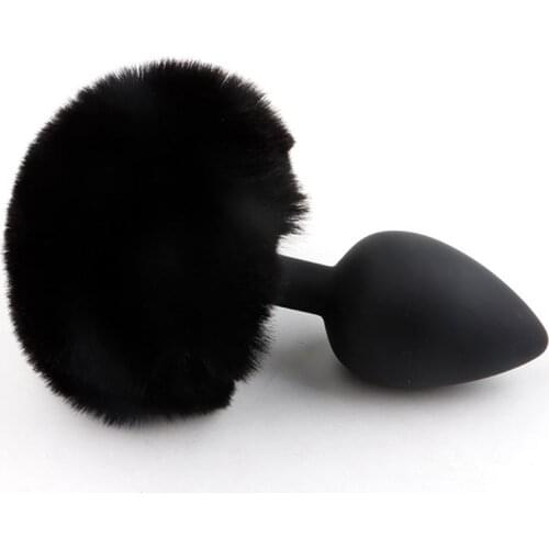 3pcs Exercise Training Tools for Men Women Artificial Tail Silicone Plug Couple Game Cosplay Beginner