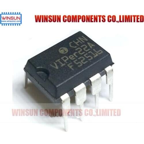 5PCS VIPer22A DIP8 VIPer22 DIP new and original