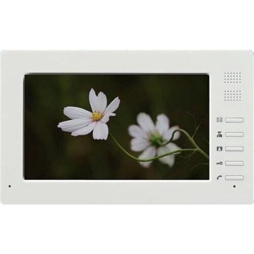 7 Inch Indoor Monitor Video Doorphone Smart Doorbell Intercom System Video Recording Photo Taking Video Intercom Intercom