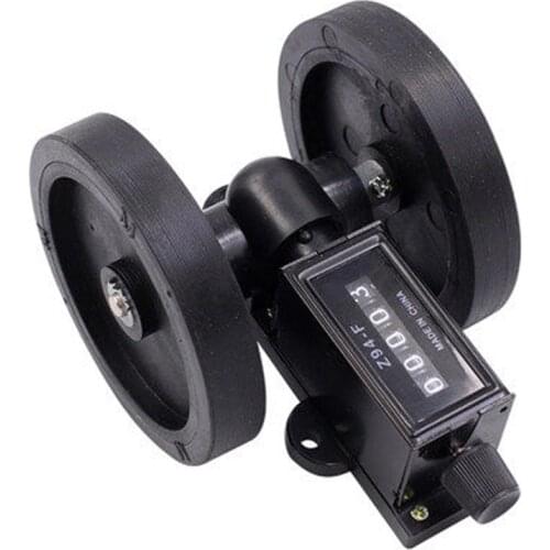 5 Digital Wheel Mechanical Meter Counter Roller Type Counter for Cable Plastic Film Leather Length Measurement Z94-F Y