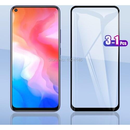 For vivo Y30 Y50 Y 50 30 Full Cover Tempered Glass Screen Protector Explosion-proof Protection Film
