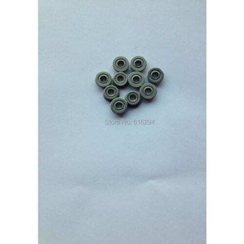 20PCS The common quality flanged bearing 3*6*2.5 mm MF63ZZ miniature flange deep groove ball bearings