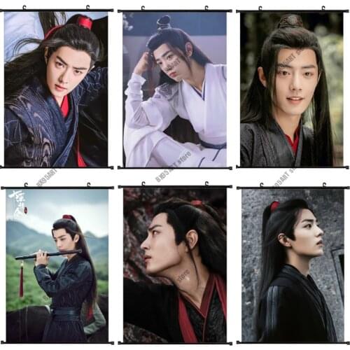 Canvas Painting Xiao Zhan Mo Dao Zu Shi Wall Art Nordic Posters and Prints Pictures for Living Kids Room Decoration