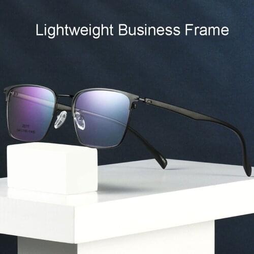 Full Rim Metal Frame Glasses For Man and Woman Retro Business Style Casual Fashional IP Myopia Spectacles