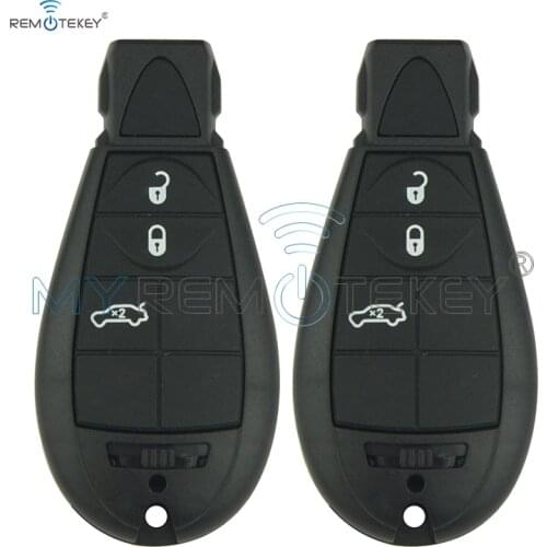 Remtekey 2pcs #2 Fobik 434 Mhz 3button for Chrysler Jeep Dodge Journey Grand Cherokee Voyage remote car key