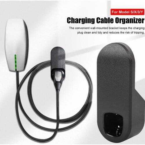 Tesla Charging Cable Manager Charging Gun Wall Mount Wall-mounted Cable Connector Suitable For Tesla Model3 3/X/S/Y
