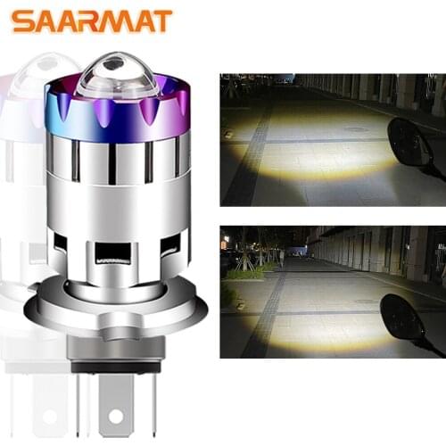 1pcs H4 hs1 High power Moto headlightsfor 12V white 6000K Hi/Lo Lamp LED bulb For Yamaha FZ16 YS150 FZER150 YZ YZF WR WRF DT XT