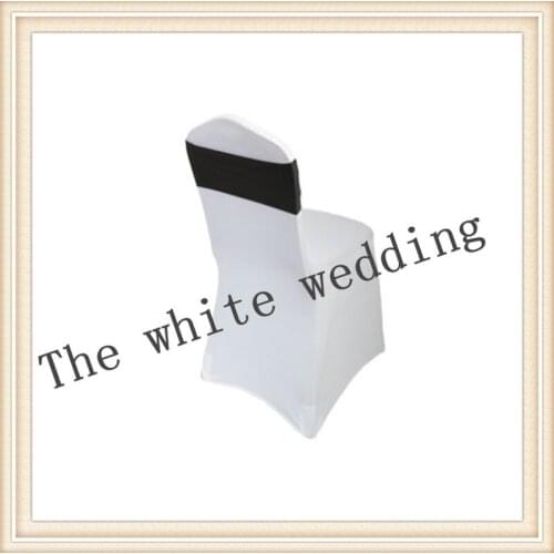 100 spandex chair cover sretch band with diamond buckle /Spandex Band for Party wedding free shipping