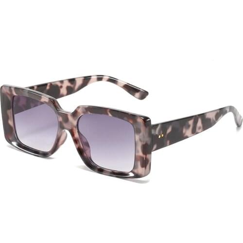 2021 Fashion Womens Sunglasses Square Frame Stylish Girls Ladies Sun Glasses Outdoor Eyewear Female Travel UV400 Trendy New