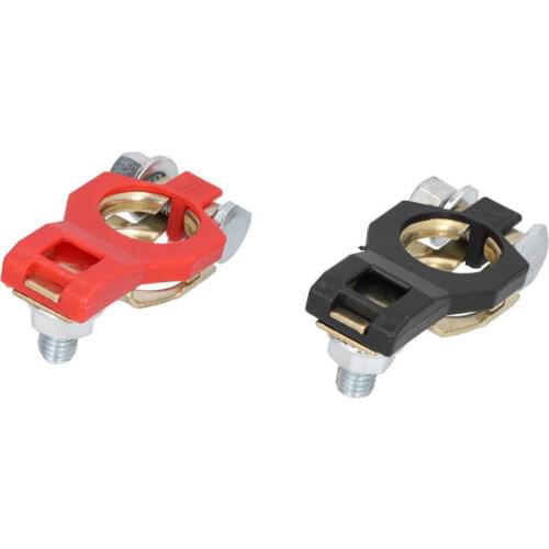 5 Sets Battery Terminal Car Positive Negative Connector Clamp for Truck Vehicle X0371