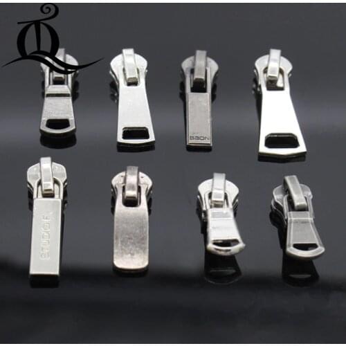 5 pcs 5# mix zipper repair kits zipper puller Metal zipper slider,zipper head,Garment,bag and suitcase accessories,clothes,x7