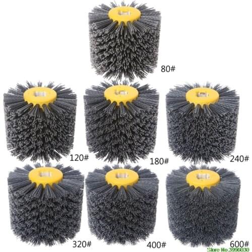 Deburring Abrasive Wire Drawing Round Brush Head Polishing Grinding Buffer Wheel