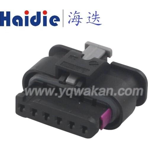 Free shipping 2sets 6pin Auto Electronic plug Rear tail light plug brake light socket plug plug plastic connector 1-1718646-1