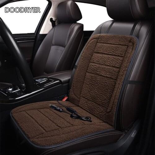 DOODRYER Heated car seat cover For lada 2114 granta xray vesta sw cross kalina kalina accessories covers for vehicle seats