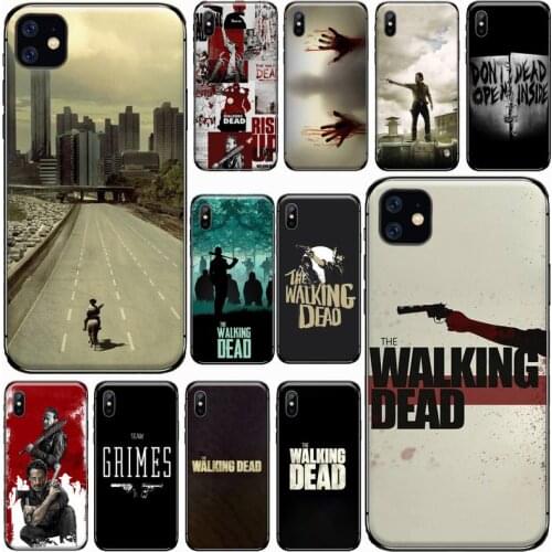 The walking dead tv show Phone Case for iPhone 11 12 pro XS MAX 8 7 6 6S Plus X 5S SE 2020 XR Luxury brand shell funda coque