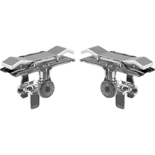 E9 Mobile Phone Game Button Smart Phone Mobile Game Controller Metal Gamepad Trigger Shooter for Iphone/Android / Pubg