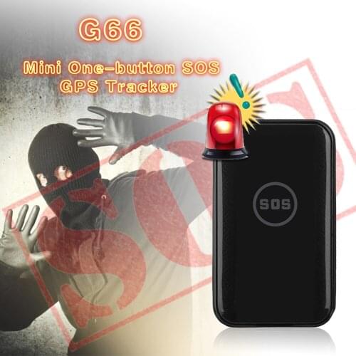 G66 gps locator device with tracking system smart gps tracker car vehicle gps tracking GPS+LBS+WIFI positioning kids gps tracker