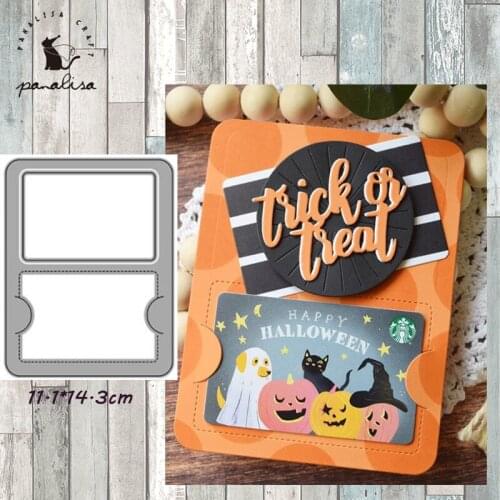 Panalisacraft Card pocket Metal Cutting Dies Craft Dies Scrapbooking Card Making Album Embossing Stencil Die Cut Decoration