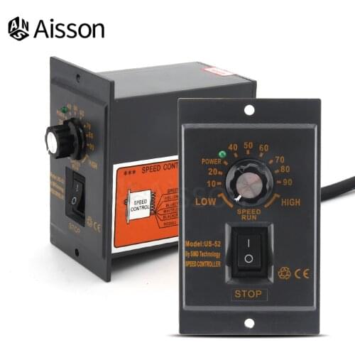 US-52 Motor Speed Controller Pinpoint Regulator Controller Forward & Backward AC 220V 15-400W