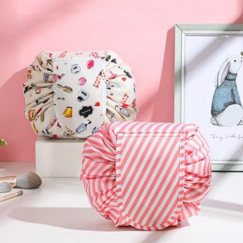 Korean Makeup Organizer Portable Travel Cosmetics Handbags Creative Colorful Rope Makeup Jewerly Storage Case Cheap Womens Bags