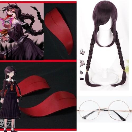 Cosplay Costume Take Photo Props Accessories Danganronpa: Trigger Happy Havoc Fukawa Toko Tongue Anime Men Women Student Gifts