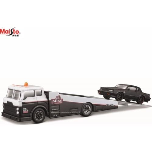 Maisto 1:64 1987 Buick Grand National Design elite transport Die-casting car model collection gift toy