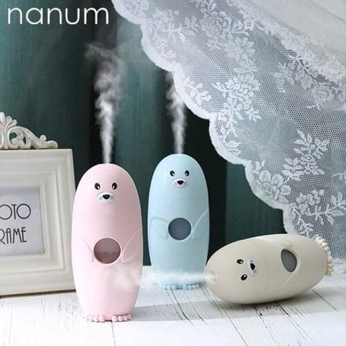 New Aroma Essential Oil Diffuser Ultrasonic Seal humidifier Air Purifier LED Night Light Mini USB Fogger Car air freshener